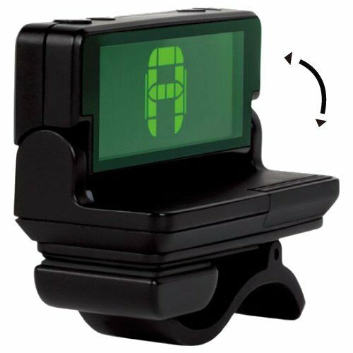D'Addario Clip on Headstock Tuner PW-CT-10.Multi-Color Backlit LCD Screen