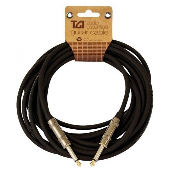 TGI Guitar Cable 6m / 20ft Jack to Jack. Excellent Quality