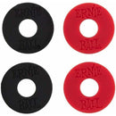 Ernie Ball Strap Blocks P04603 Pack of 4 (2 red and 2 black)