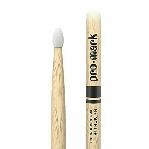 Drumsticks By Promark. Shira Kashi PW7AN Oak 7A Nylon Tip Drumsticks