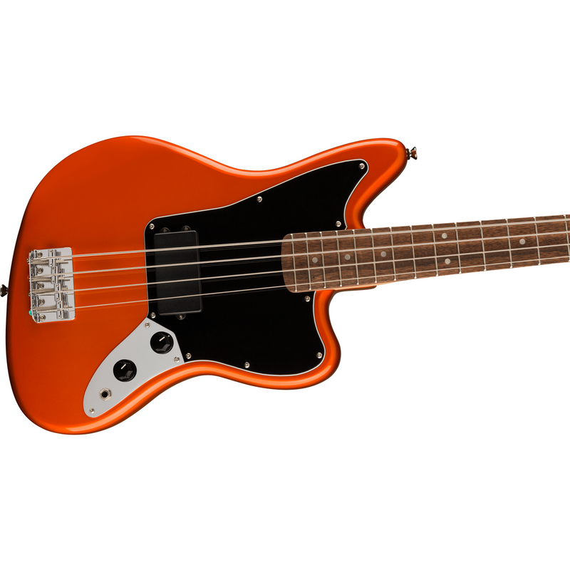 Squier Affinity Series Jaguar Bass H, FSR Metallic Orange Finish. p/n 0378501996