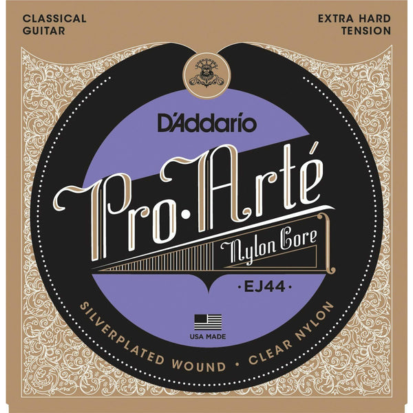 Classical Guitar Strings By D'Addario,  EJ44 Pro-Arte Extra Hard Tension