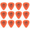 2 X PACKS Dunlop 418P.60 Tortex standard guitar picks (12 Pack) 24 PICKS