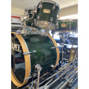 Mapex M series 5 Piece Full Drum Kit Green Marbled Effect, Includes Paiste PST Cymbals Plus Hardware